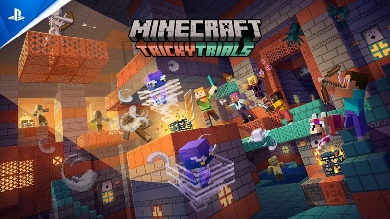 Minecraft - Tricky Trials Update Trailer | PS4 & PSVR Games