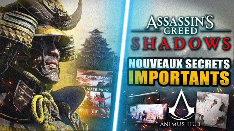 Assassin's Creed Shadows : GROS CHANGEMENT pour INFINITY 😱 CARTE Officielle du jeu, DLC & Animus