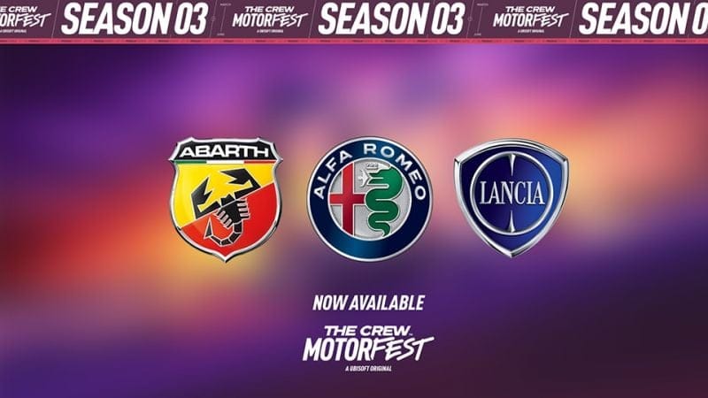 Abarth, Alfa Romeo, and Lancia are coming to The Crew Motorfest!