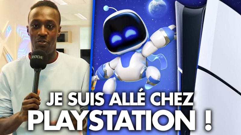 Je suis parti chez PLAYSTATION FRANCE tester ASTROBOT !⭐J'ai FINI à 100% la DÉMO !