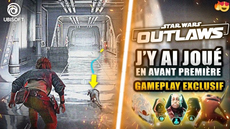 J'ai Joué à STAR WARS OUTLAWS en AVANT PREMIÈRE 🔥 GAMEPLAY EXCLUSIF (Premier Avis)