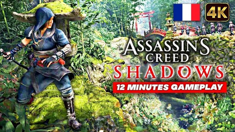 ASSASSIN'S CREED SHADOWS 🔥 12 MINUTES de GAMEPLAY 4K en VOST FR 🔥