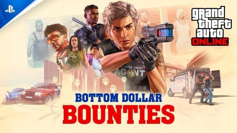 GTA Online - Bottom Dollar Bounties Out Now | PS5 & PS4 Games