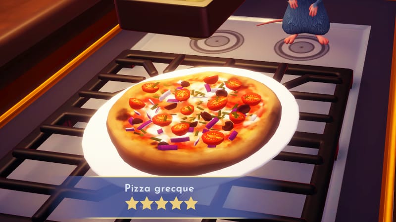 Pizza grecque Disney Dreamlight Valley : comment préparer cette recette 5 étoiles ?