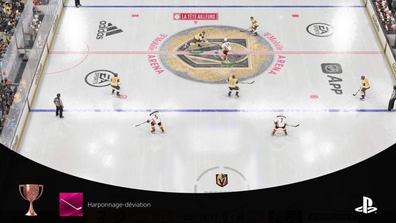 🏒 NHL 24 -  Trophée Harponnage déviation