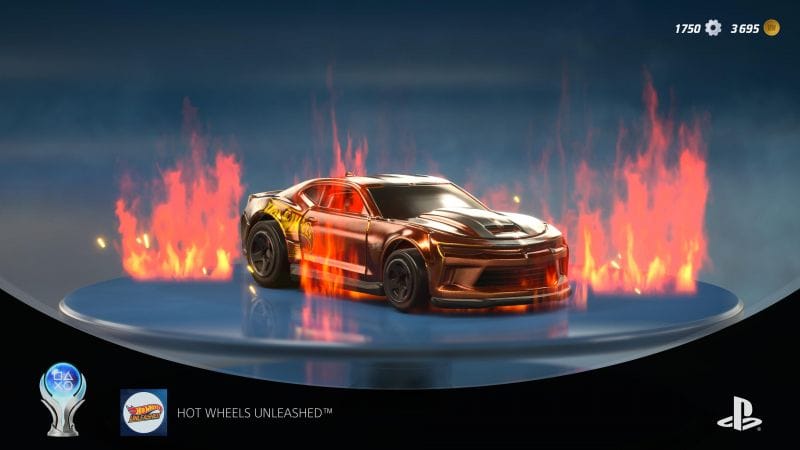 Platine n°265 & 100% - Hot Wheels Unleashed (PS5)