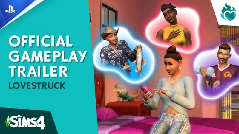 Les Sims 4 - Trailer de gameplay du pack d’extension Amour fou | PS5, PS4