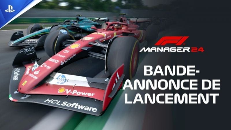 F1 Manager 2024 - Trailer de lancement | PS5, PS4