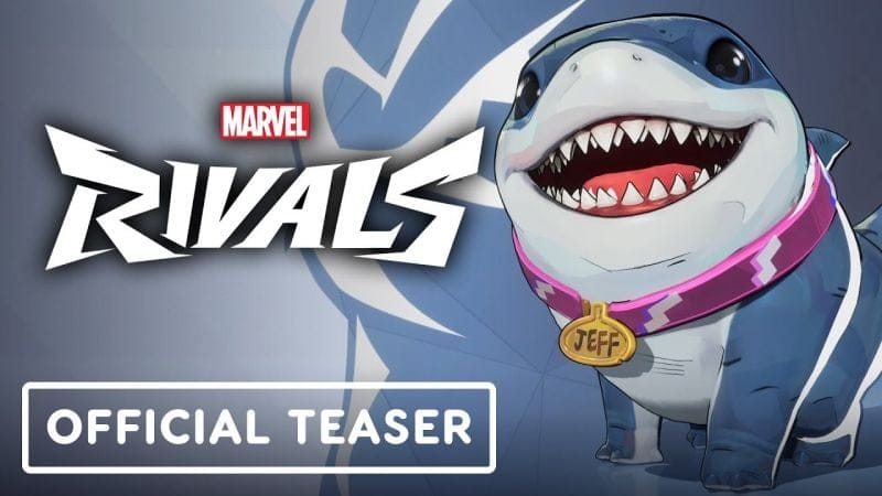 Marvel Rivals - Official Jeff the Land Shark Character Reveal Teaser Trailer | Comic Con 2024