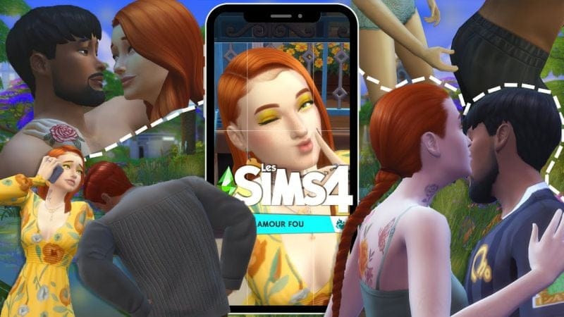 LES OPPOSÉS S'ATTIRENT ? Découverte gameplay Les Sims 4 Amour Fou #sponsoriséparEA