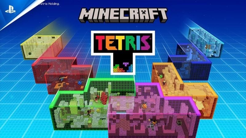 Minecraft - Tetris DLC Launch Trailer | PS4 Games