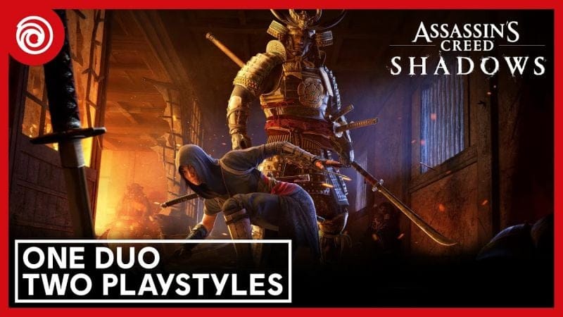 Assassin's Creed Shadows : Ubisoft détaille les différences de gameplay entre Naoe et Yasuke en vidéo