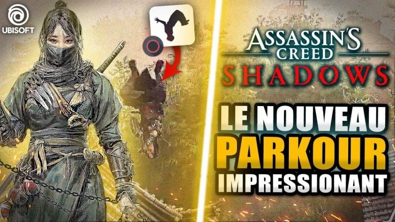 Assassin's Creed Shadows : Nouveau GAMEPLAY de PARKOUR Incroyable 🔥 Un RECORD pour Ubisoft 😨