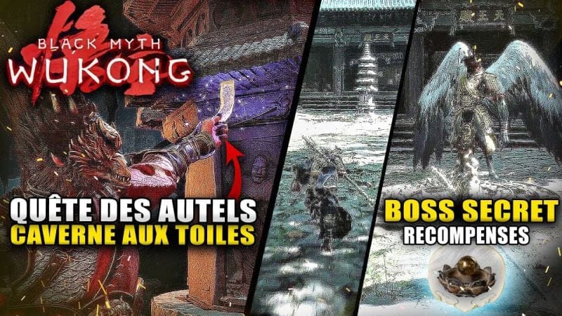 Black Myth Wukong : Tous les AUTELS du Chapitre 4 (Emplacements) BOSS SECRET