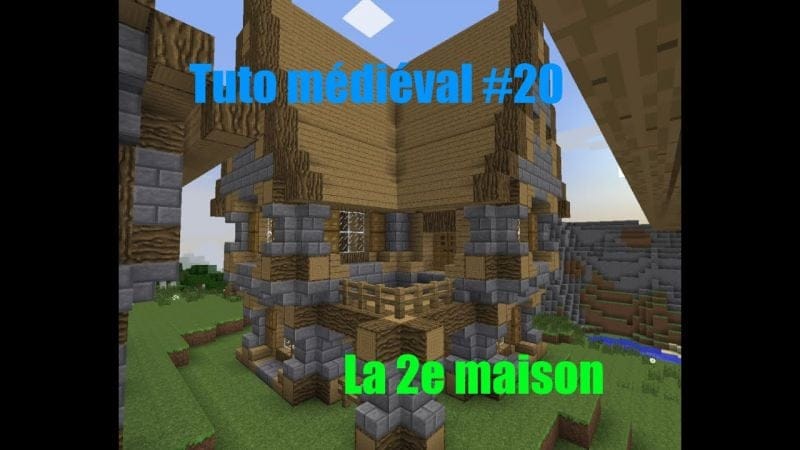 Minecraft - Construire un village médiéval de A à Z #20 - La deuxieme maison 1/2