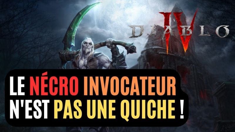 Le Nécromancien Invocateur Incroyable via ce Build 1 à 50+ dans Diablo IV !