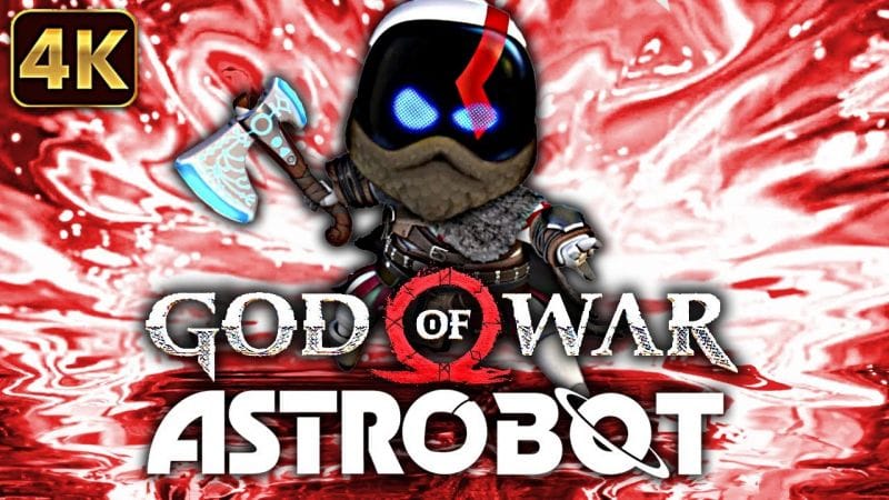 KRATOS explose TOUT 🔥 God of War X Astro Bot en 4K