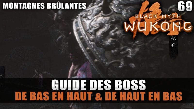 Black Myth Wukong : Guide BOSS : DE BAS EN HAUT & DE HAUT EN BAS (Stratégie COMBAT) Grotte de Bishui