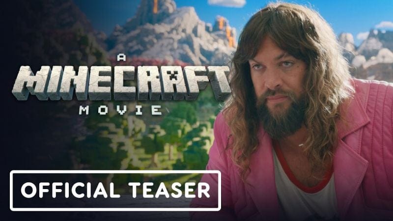 A Minecraft Movie - Official Teaser Trailer (2025) Jack Black, Jason Momoa