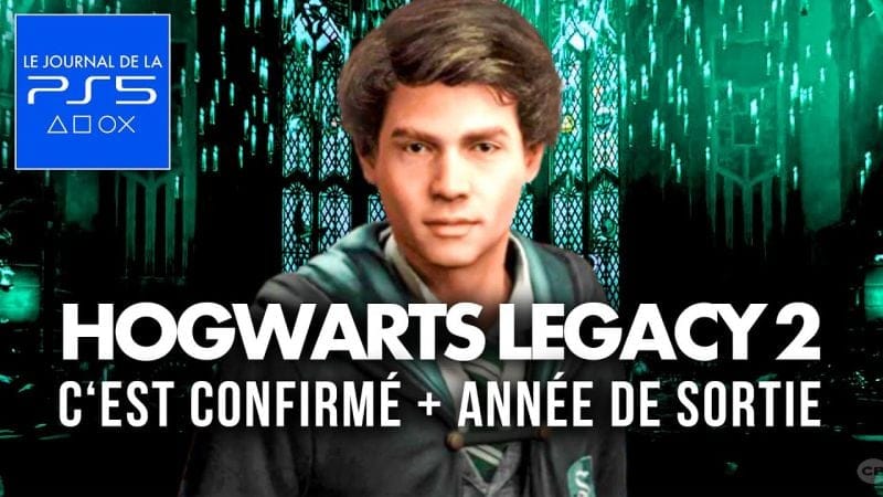 PS5 : SUPERBE NOUVELLE pour les JOUEURS de Hogwarts Legacy 😍 La SUITE confirmée + Année de Sortie