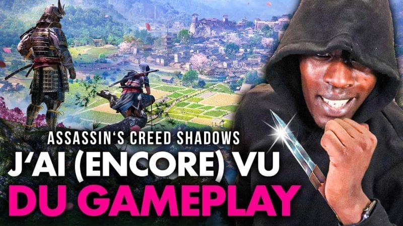 Assassin's Creed Shadows :  Ubisoft m'a montré du NOUVEAU GAMEPLAY et le MOTEUR du jeu ! 🔥