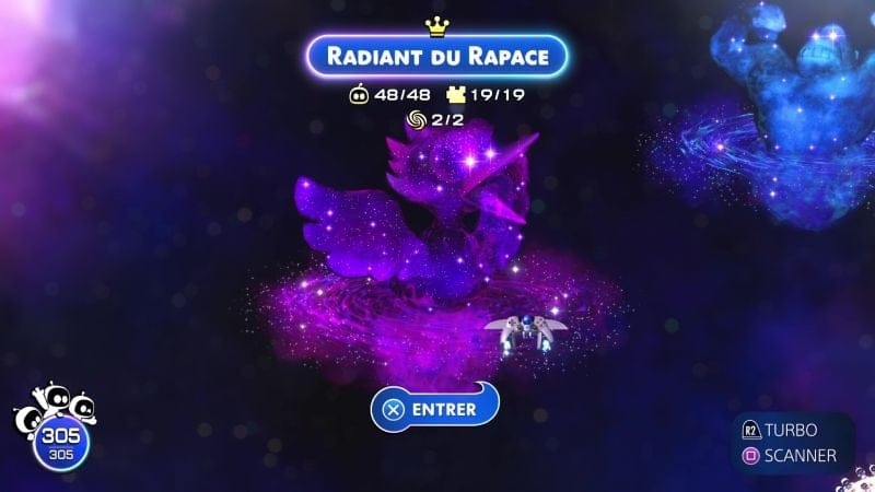 Tous les Bots du Radiant du Rapace | Guide Astro Bot