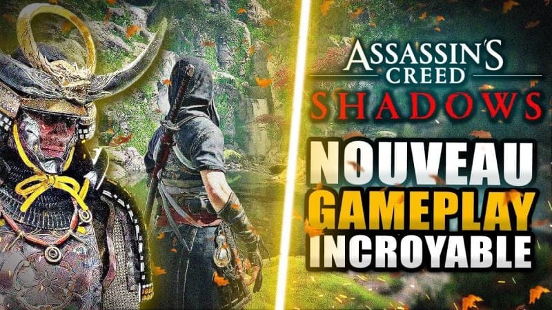 ENFIN du NOUVEAU Gameplay Assassin's Creed Shadows 🔥 Parkour Yasuke, Météo (Tempête & Saison) ...