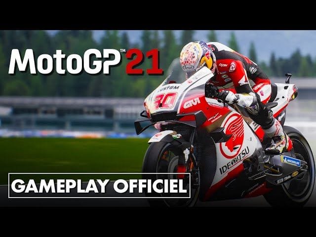 MOTO GP21 : première vidéo de GAMEPLAY OFFICIEL, et ça en jette ! 🏍