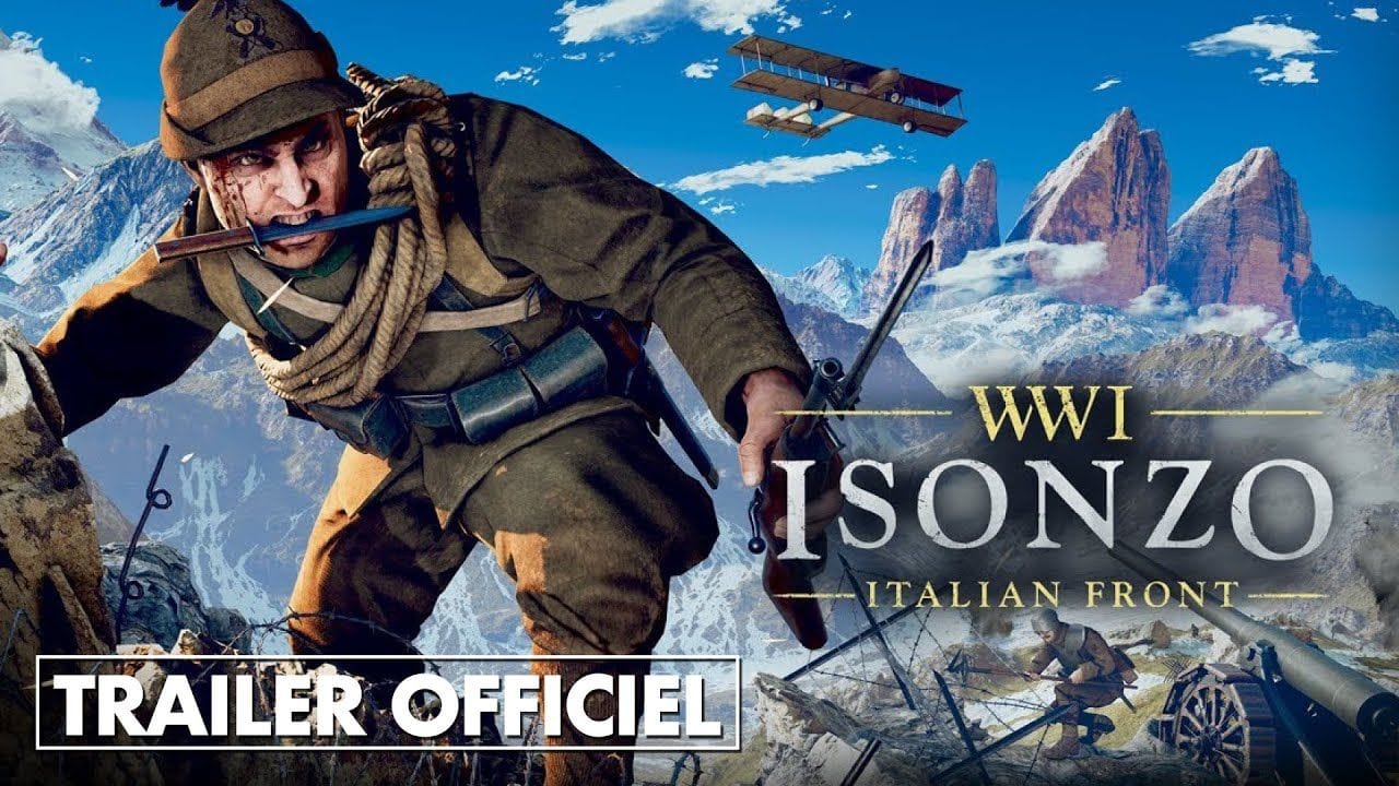 Un FPS historique très EXPLOSIF sur PS5, Xbox Series, PC ! La première guerre mondiale avec ISONZO !