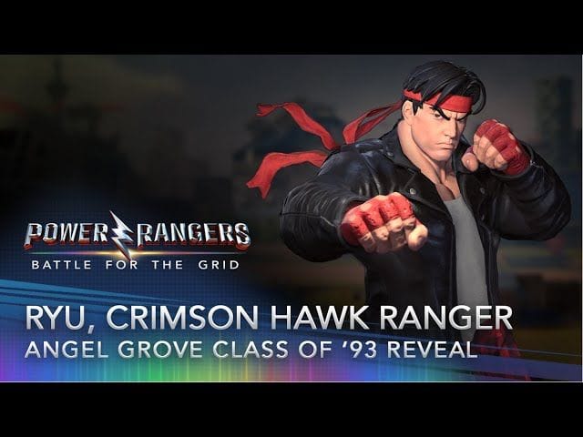 Power Rangers: Battle for the Grid - Ryu, Crimson Hawk Ranger (Angel Grove Class of 93 Skin)