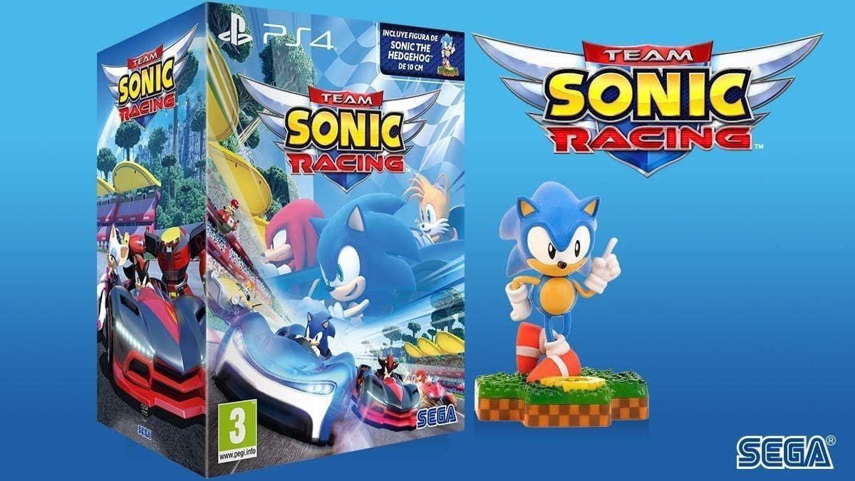 Bon Plan : Edition collector de Team Sonic Racing sur PS4 à 24,49 euros avec un code promo (au lieu de 74,99...)