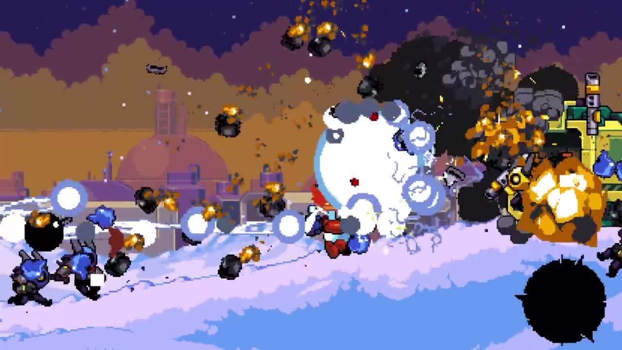 Bande-annonce Mighty Goose : prenez le contrôle d'une oie et explosez tout sur votre passage - jeuxvideo.com