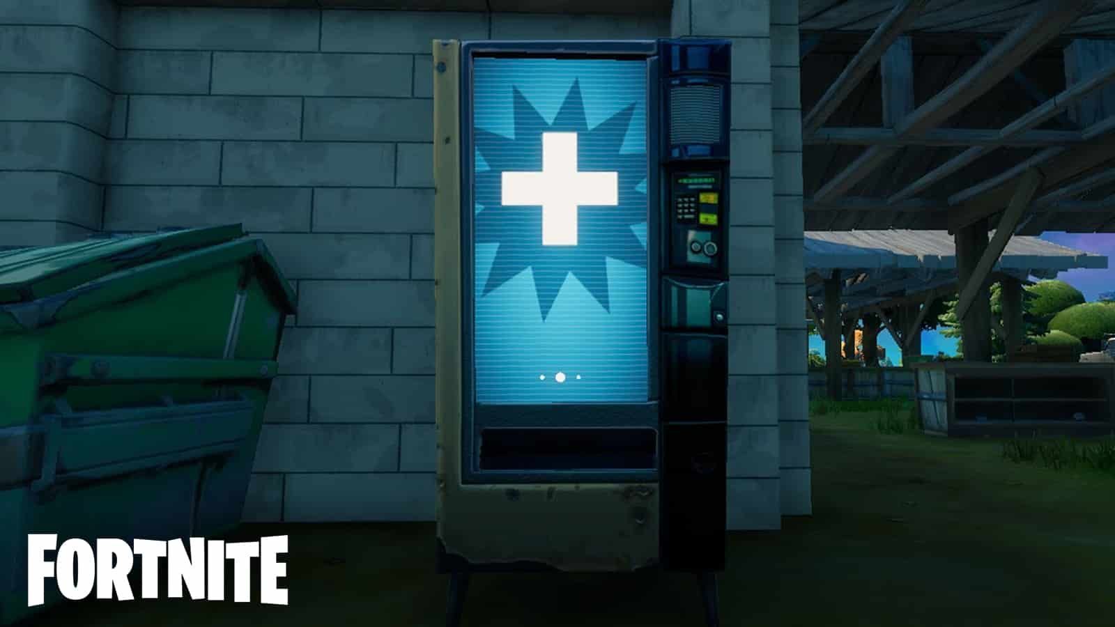 Distributeurs de soins Fortnite Saison 7 : emplacements et contenu