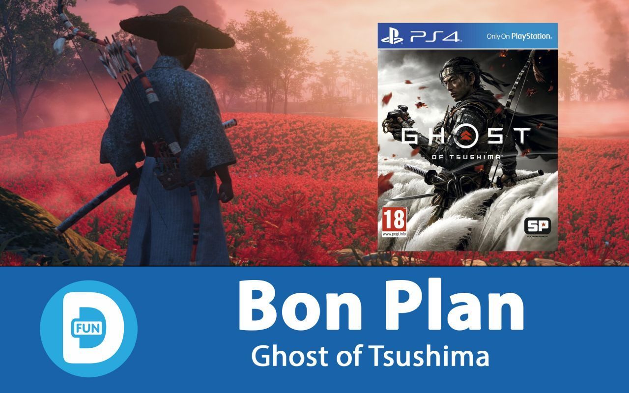 Bon Plan : Ghost Of Tsushima sur PS4 à 19,99 euros (au lieu de 49,99...)