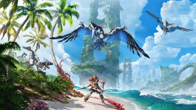 Horizon Forbidden West : Le SSD ultra-rapide la PS5 ralenti volontairement par les développeurs