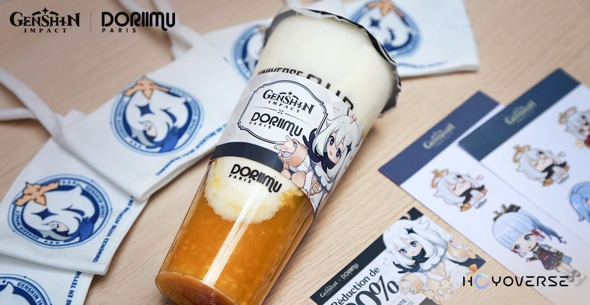 Genshin Impact : la première collaboration en France sous le signe du Bubble Tea