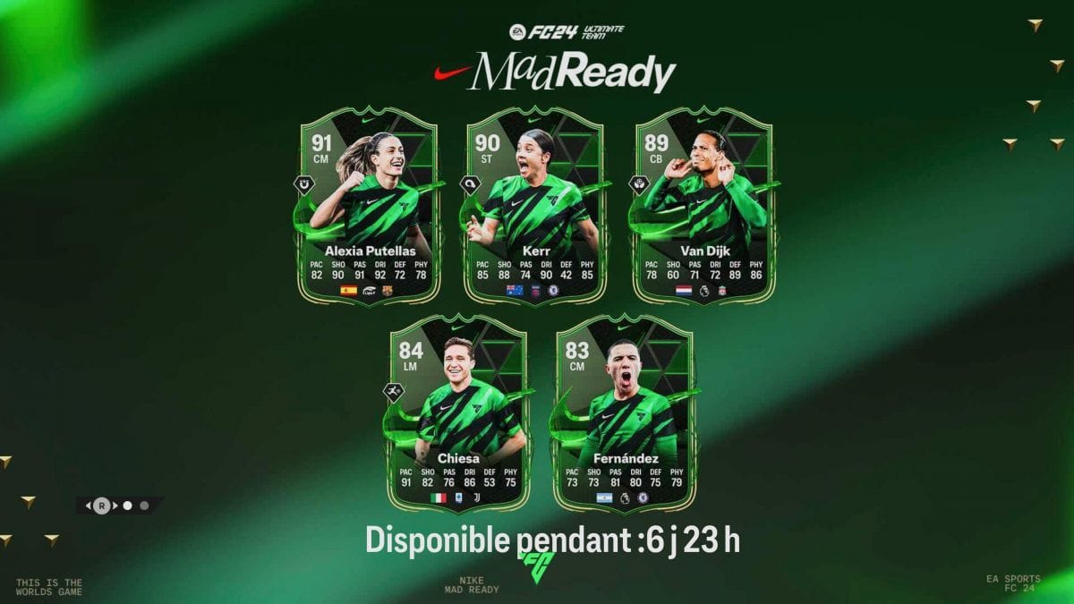 Nike Mad Ready EA FC 24 : Comment compléter tous les objectifs et recevoir les récompenses ?