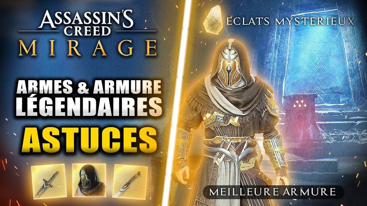 Assassin's Creed Mirage : Débloquer la MEILLEURE ARMURE Légendaire ISU (Éclats Mystérieux) Oasis