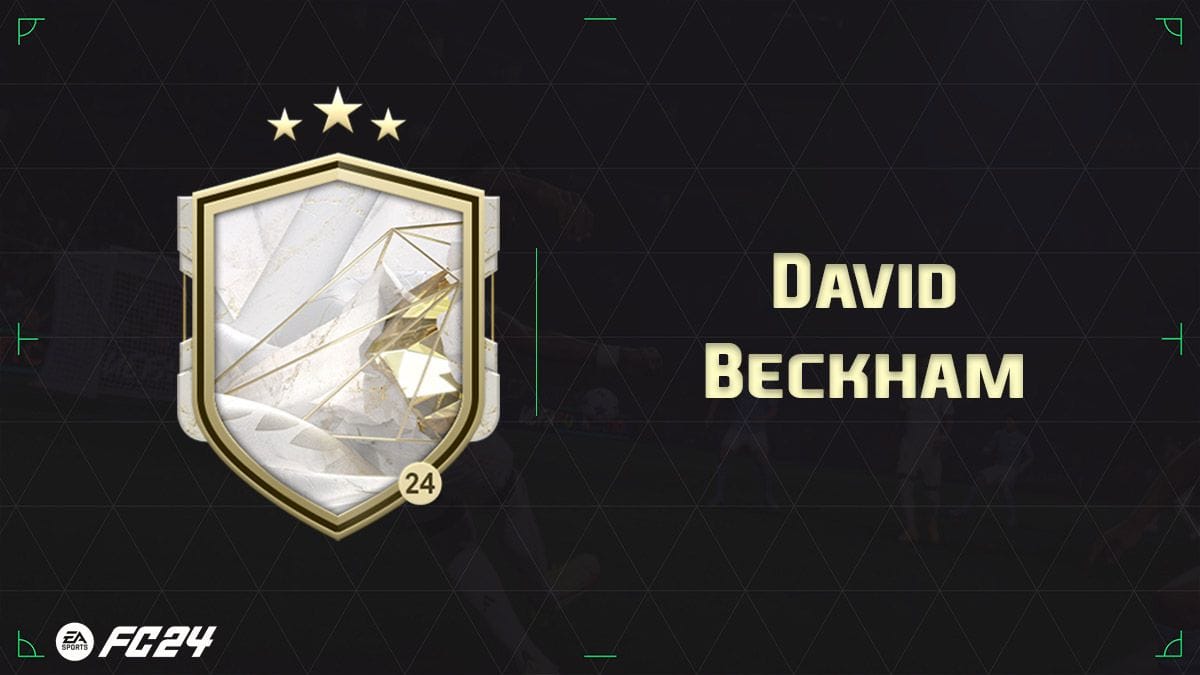 EA FC 24, solution DCE David Beckham - Guides - Gamosaurus