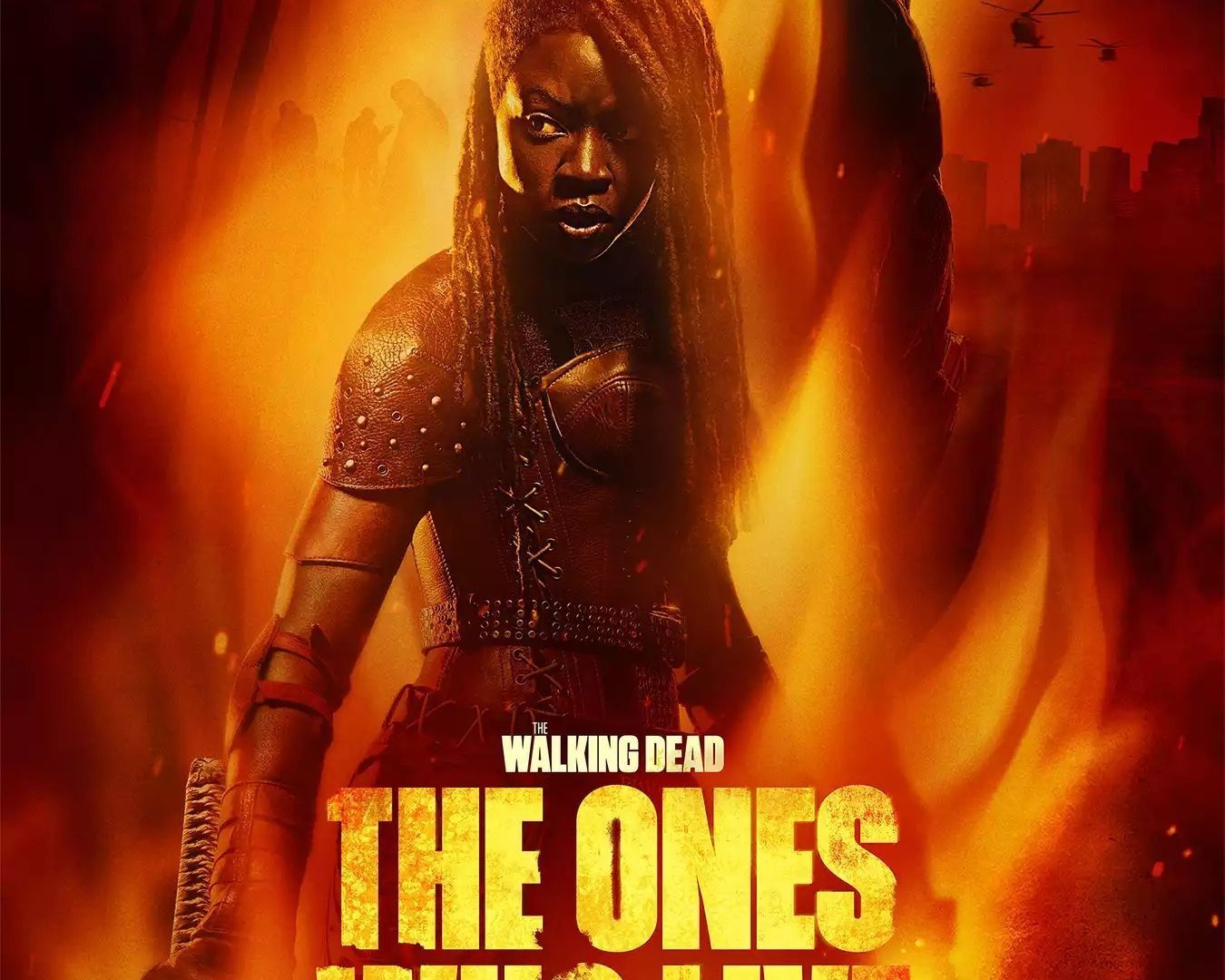 Danai Gurira fait la lumière sur le titre de la pièce de théâtre. The Walking Dead: The Ones Who Live