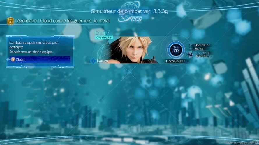 Comment débloquer les défis du simulateur de combat Brutal et Légendaire | Guide Final Fantasy VII Rebirth