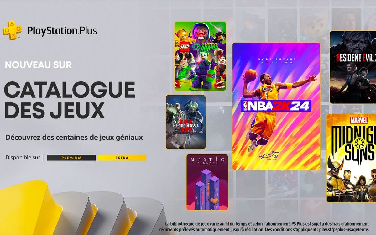 PlayStation Plus Extra/Premium : voici la liste des nouveaux jeux à venir en mars 2024