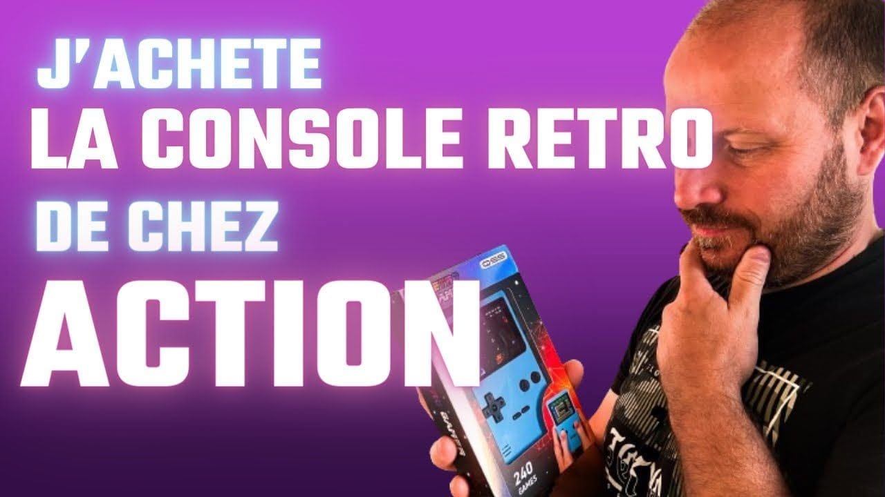 UNBOXING/TEST du RETROGAMER de chez ACTION!