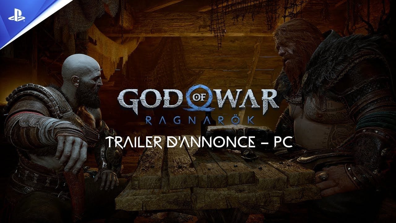 God of War Ragnarök - Trailer d'annonce sur PC - State of Play - VOSTFR | PC