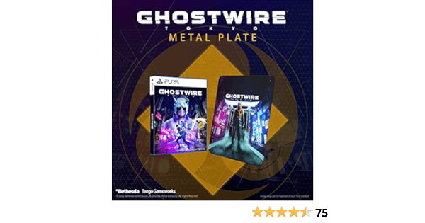 Bethesda Ghostwire Tokyo Metal Plate Edition PS5