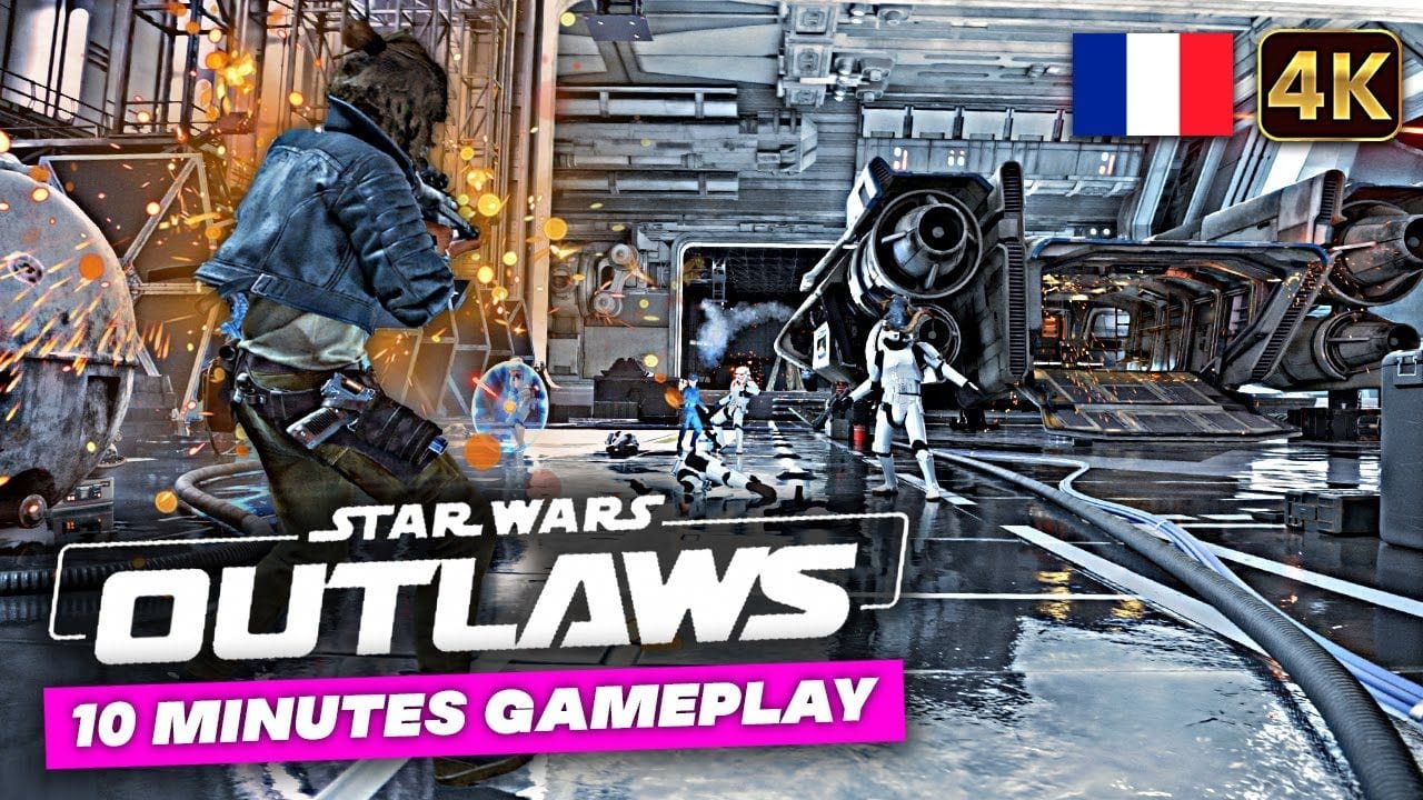 STAR WARS OUTLAWS 🌟 + 10 MINUTES de GAMEPLAY 4K en VOST FR 🌟