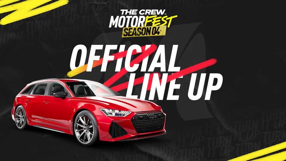 THE CREW MOTORFEST SEASON 4 VEHICLE LINEUP