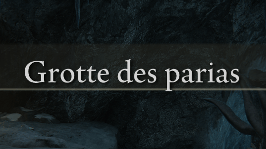 Grotte des Parias