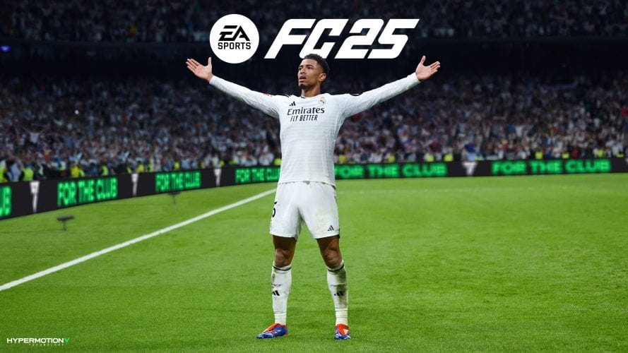 EA Sports FC 25 : Voici la jaquette avec Jude Bellingham, première image de Mbappé avec le maillot du Real en jeu