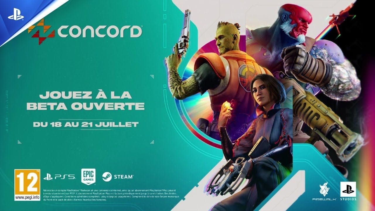 Concord - Trailer de gameplay de la bêta ouverte | PS5, PC